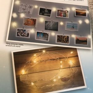 White Glow Photo Clip Lights